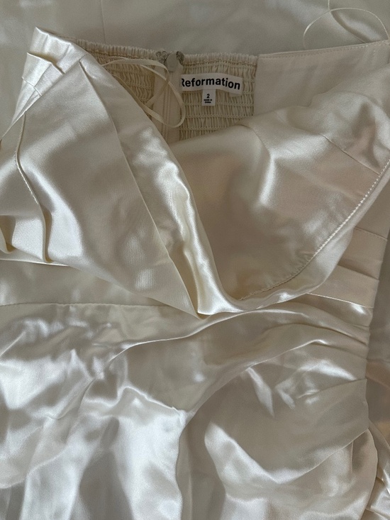 Reformation Barrow Silk Dress - Picture 8 of 8